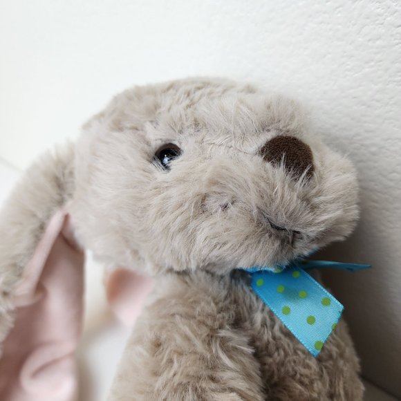 Adorable and Soft Long Eared Plush Bunny by Dan Dee - Picture 4 of 7